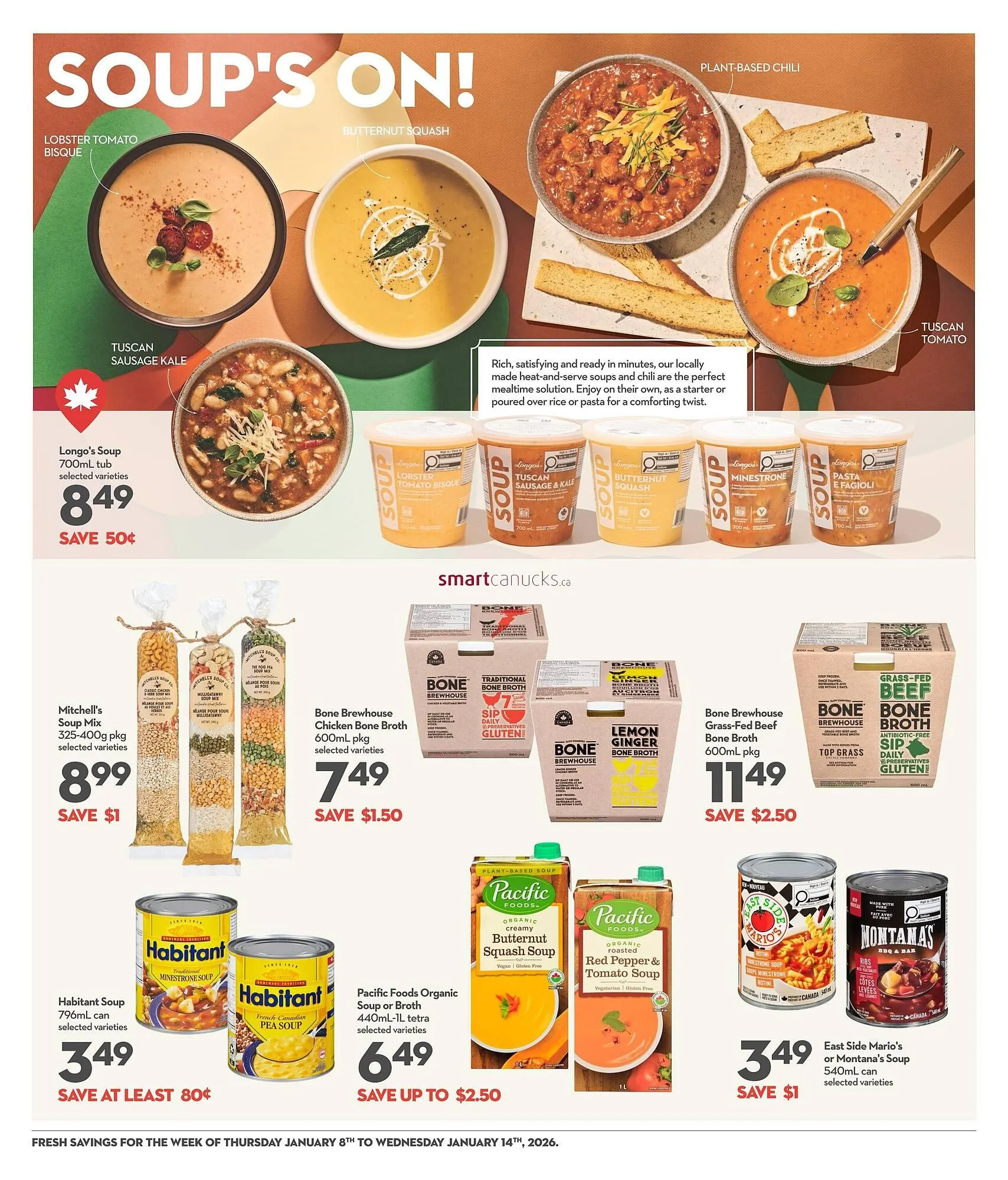 Longo's flyer from January 8 to January 14 2026 - flyer page 8