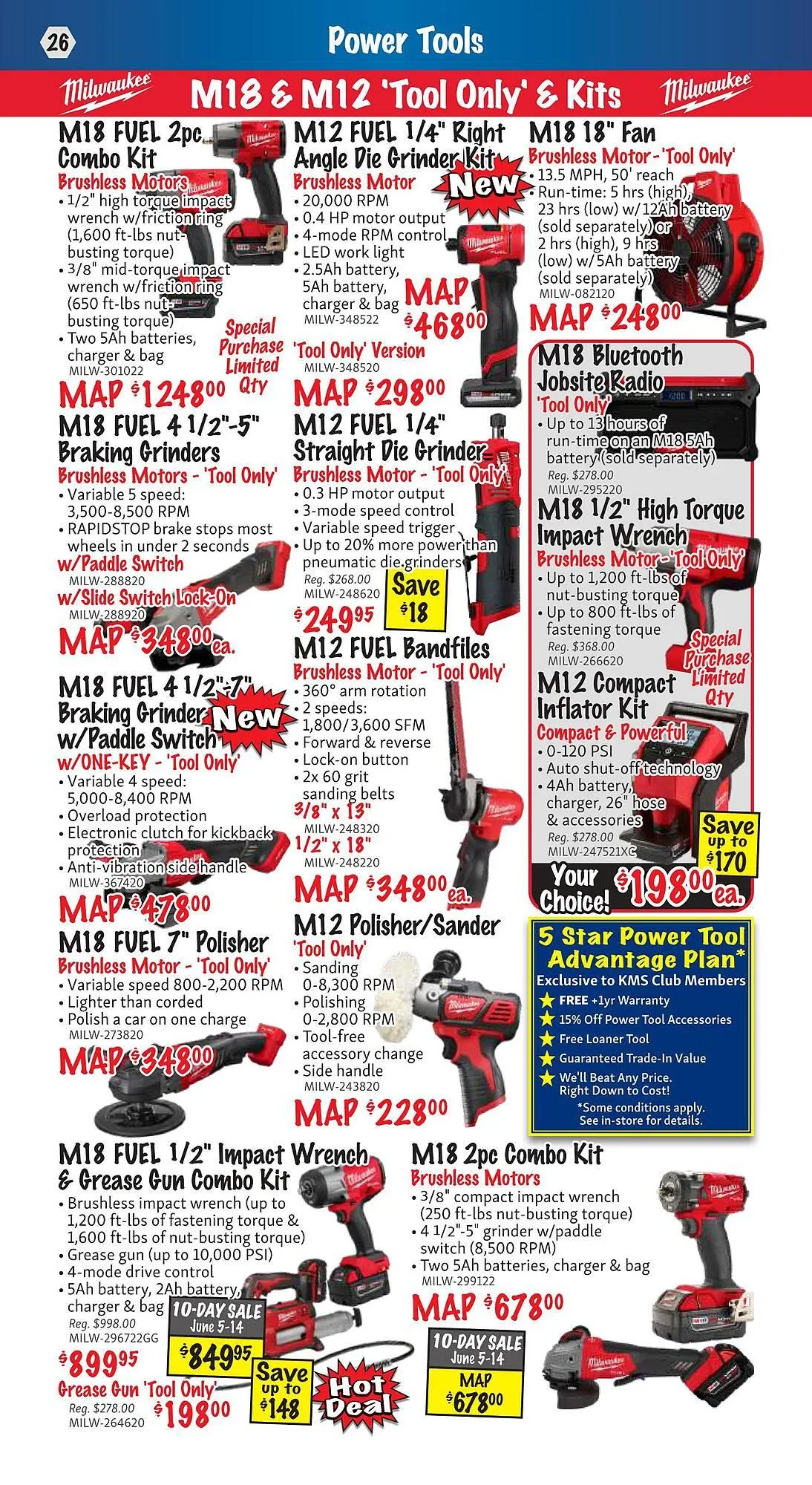 KMS Tools flyer from June 1 to June 30 2025 - flyer page 26
