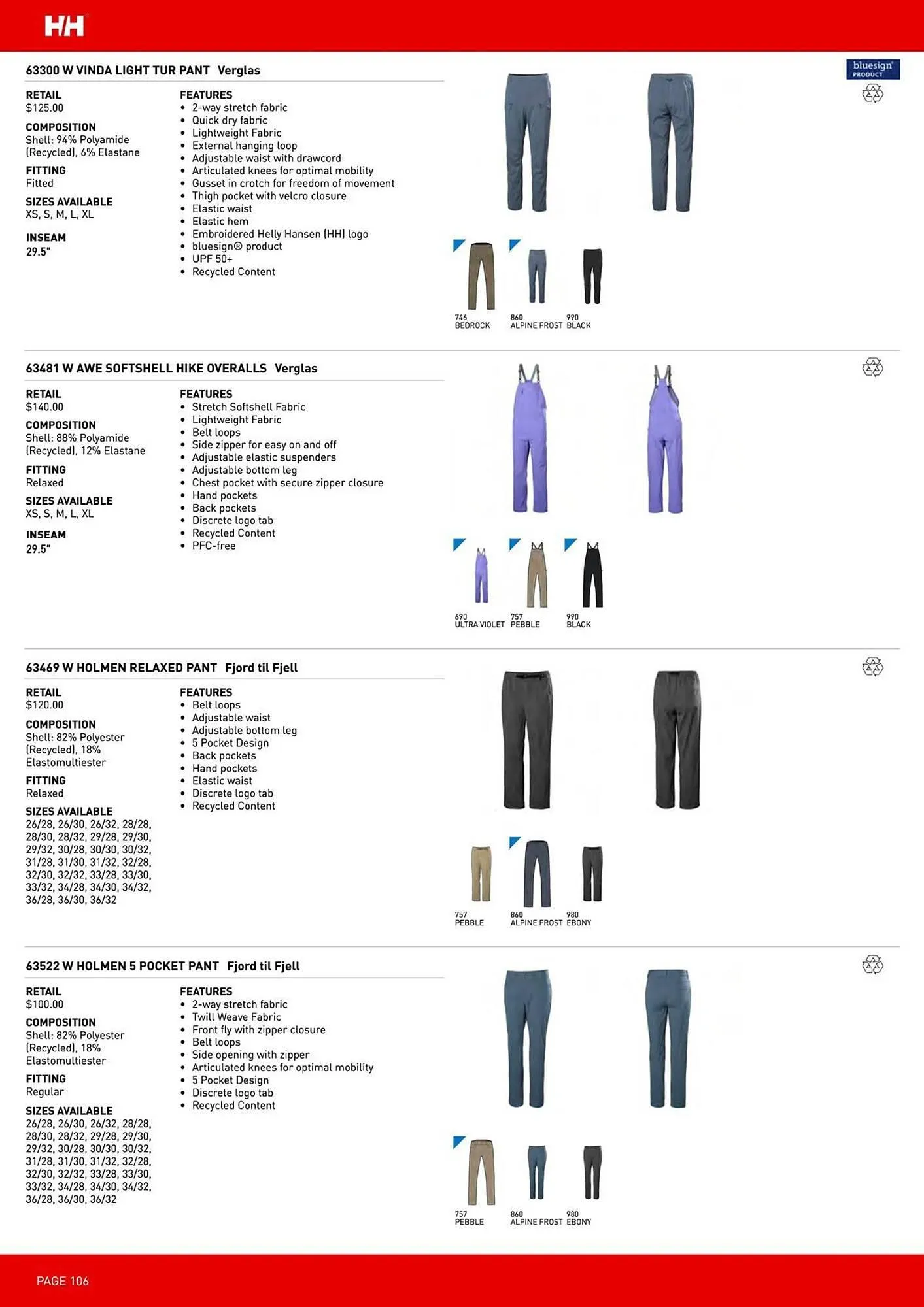 Helly Hansen flyer from March 12 to May 31 2026 - flyer page 106