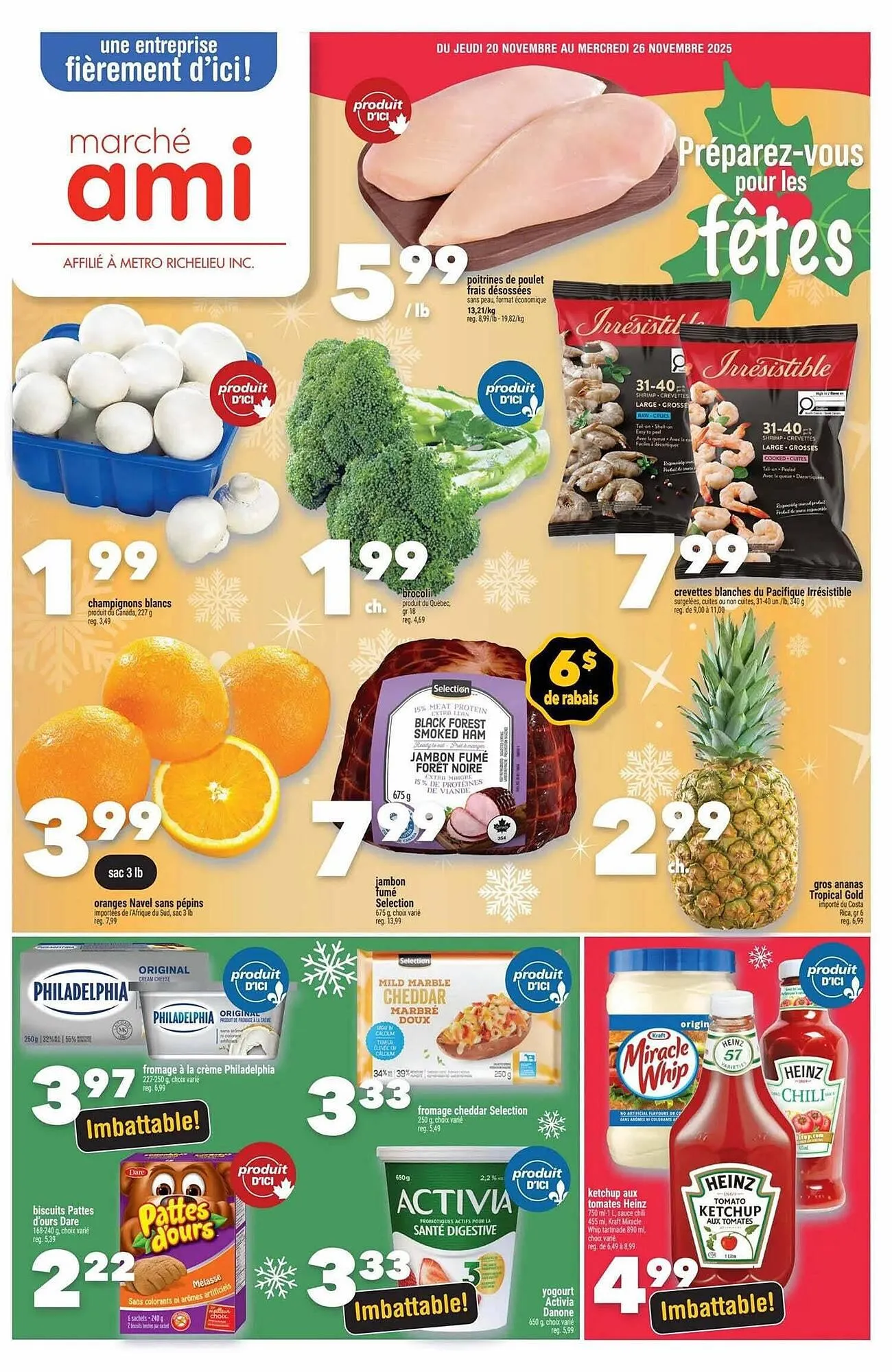 Marche Ami flyer from November 21 to November 28 2025 - flyer page 1