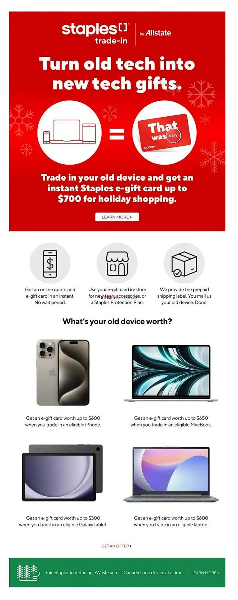 Staples flyer from December 5 to December 11 2025 - flyer page 18