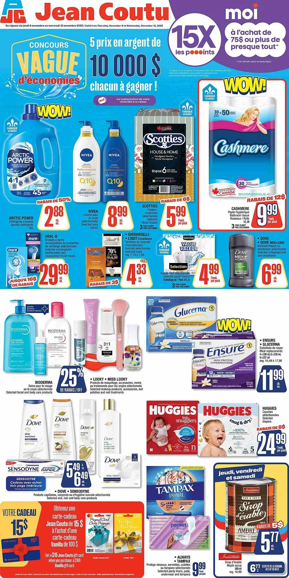 Jean Coutu flyer from November 6 to November 12 2025 - flyer page 1