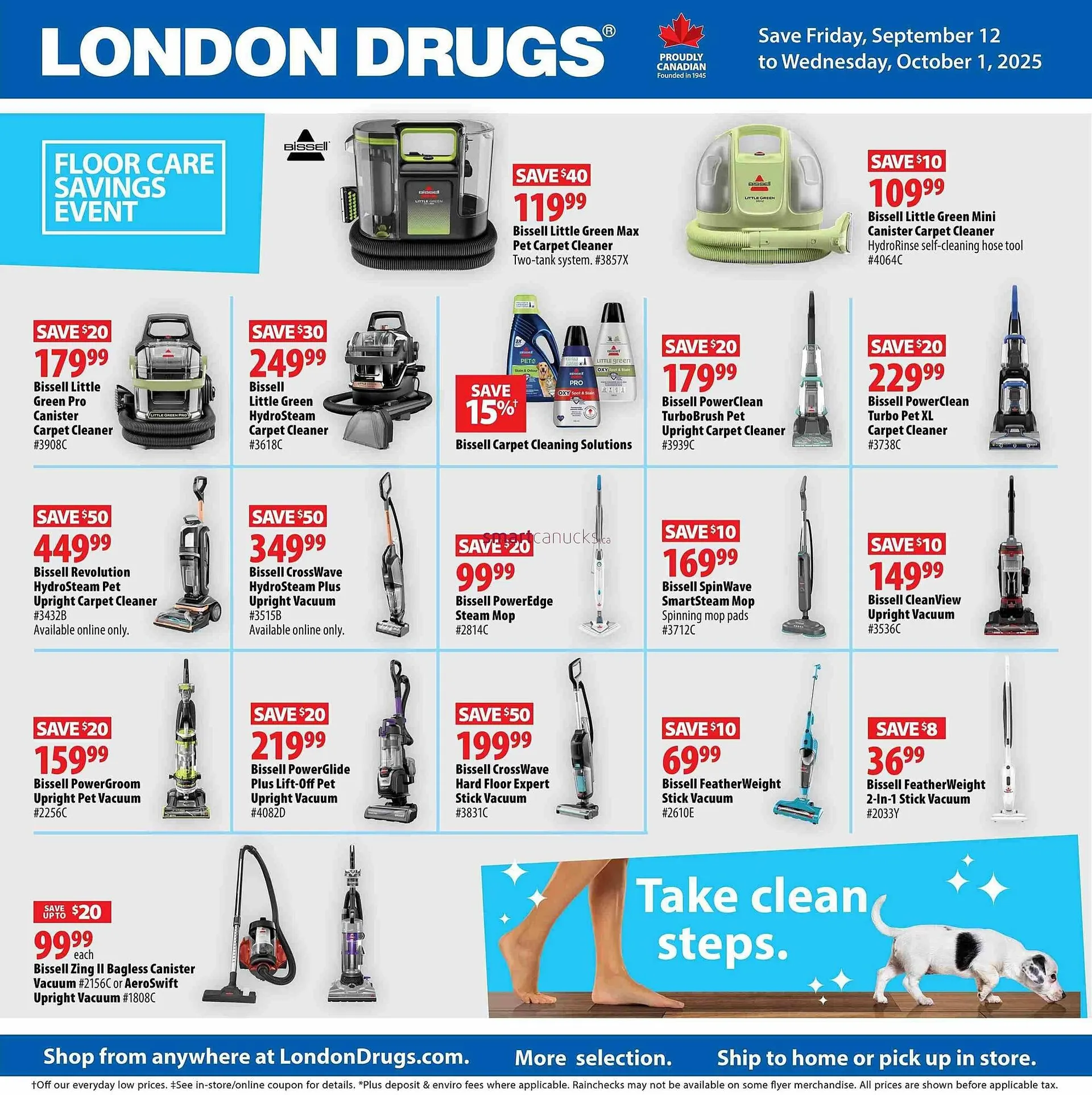 London Drugs flyer from September 12 to October 1 2025 - flyer page 1