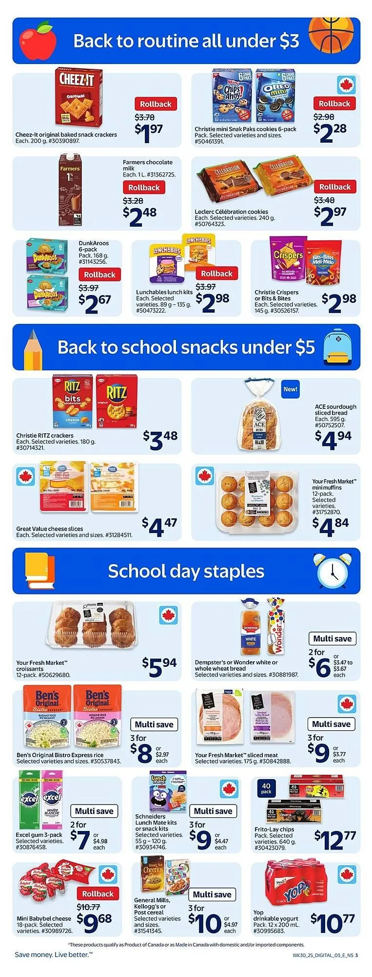 Walmart flyer from August 22 to August 28 2025 - flyer page 4