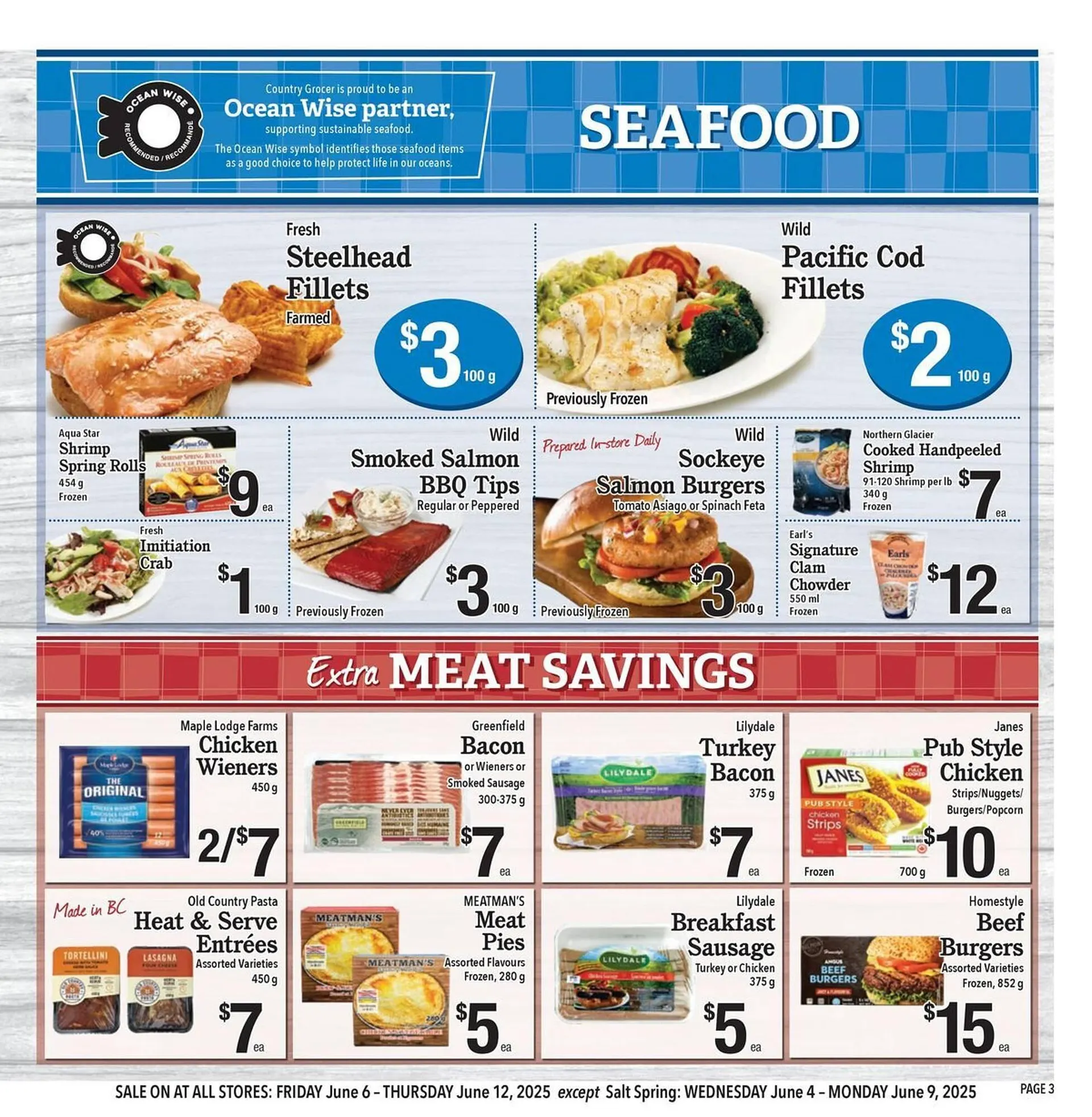 Country Grocer flyer from June 6 to June 12 2025 - flyer page 3