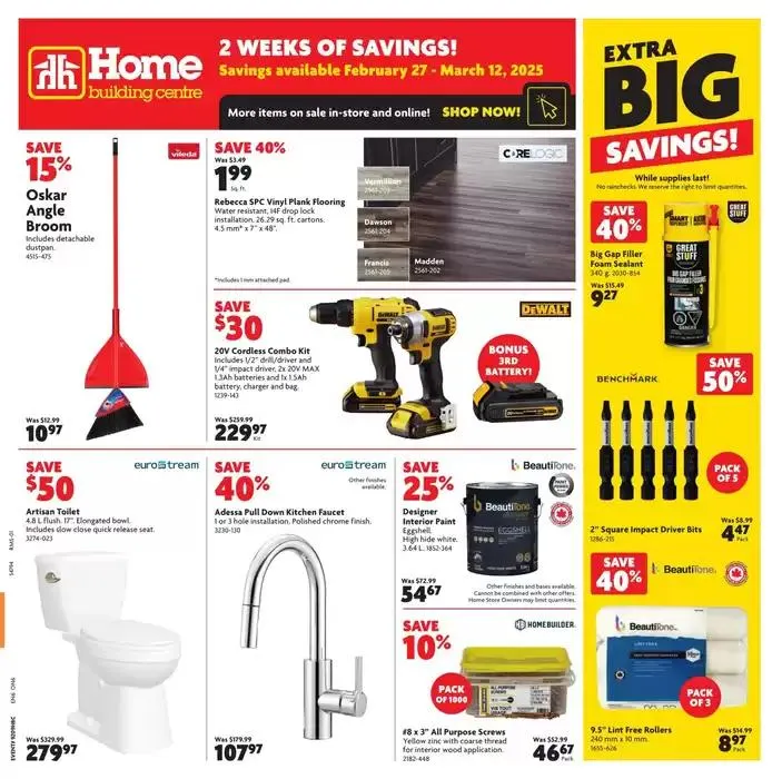 Special offers for you from February 27 to March 12 2025 - flyer page 1