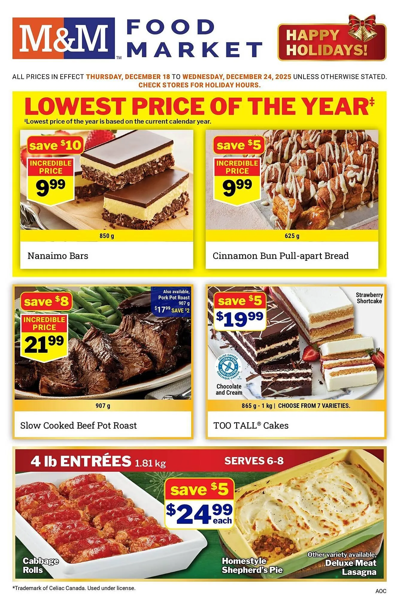 M & M Food Market flyer from December 18 to December 25 2025 - flyer page 1