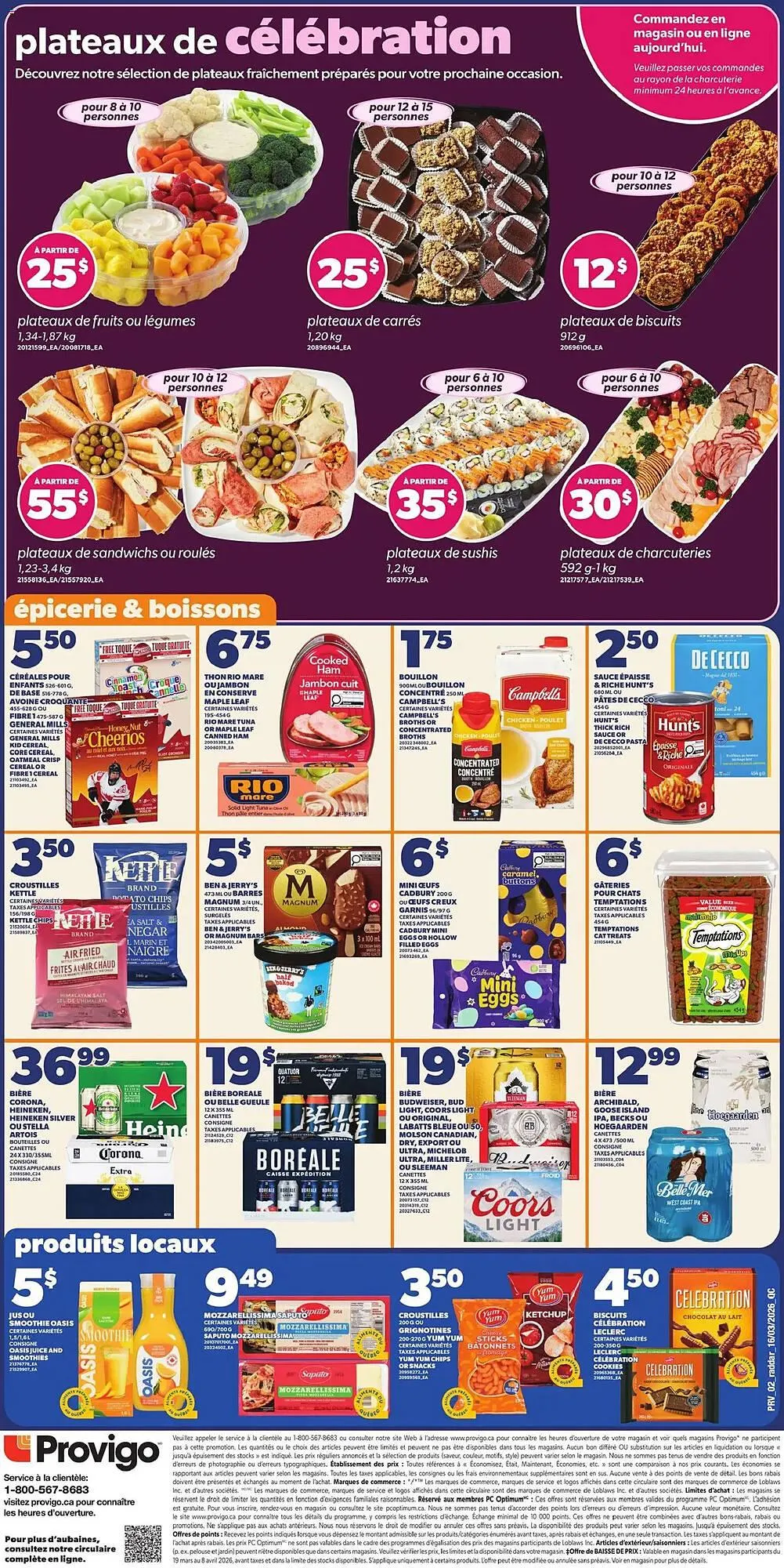 Provigo flyer from March 19 to March 25 2026 - flyer page 2