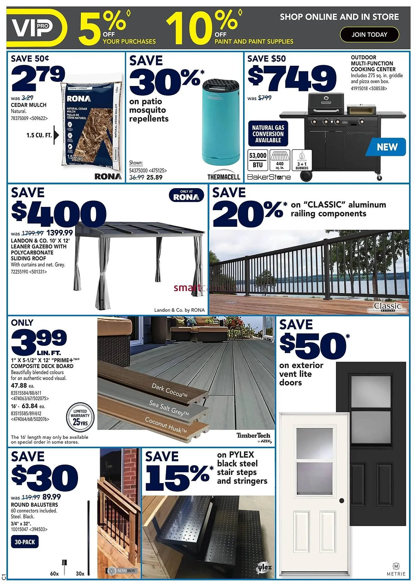 RONA flyer from June 19 to July 2 2025 - flyer page 3