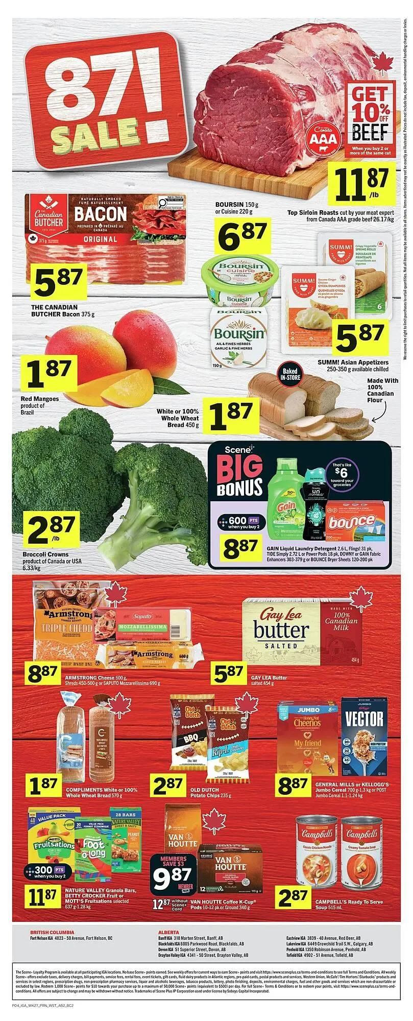 IGA flyer from October 31 to November 7 2025 - flyer page 2