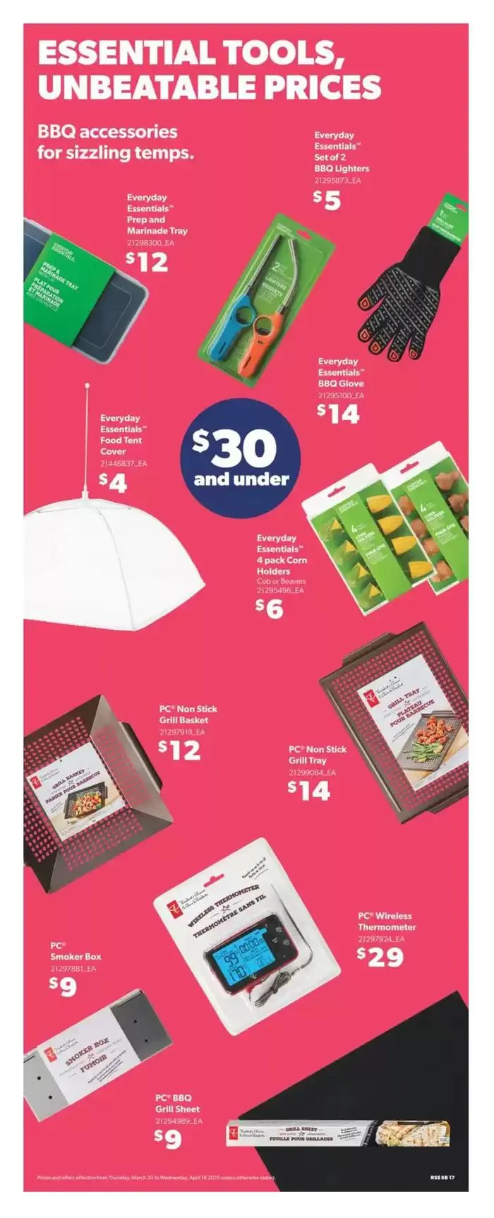 Wide range of offers from March 20 to April 16 2025 - flyer page 16