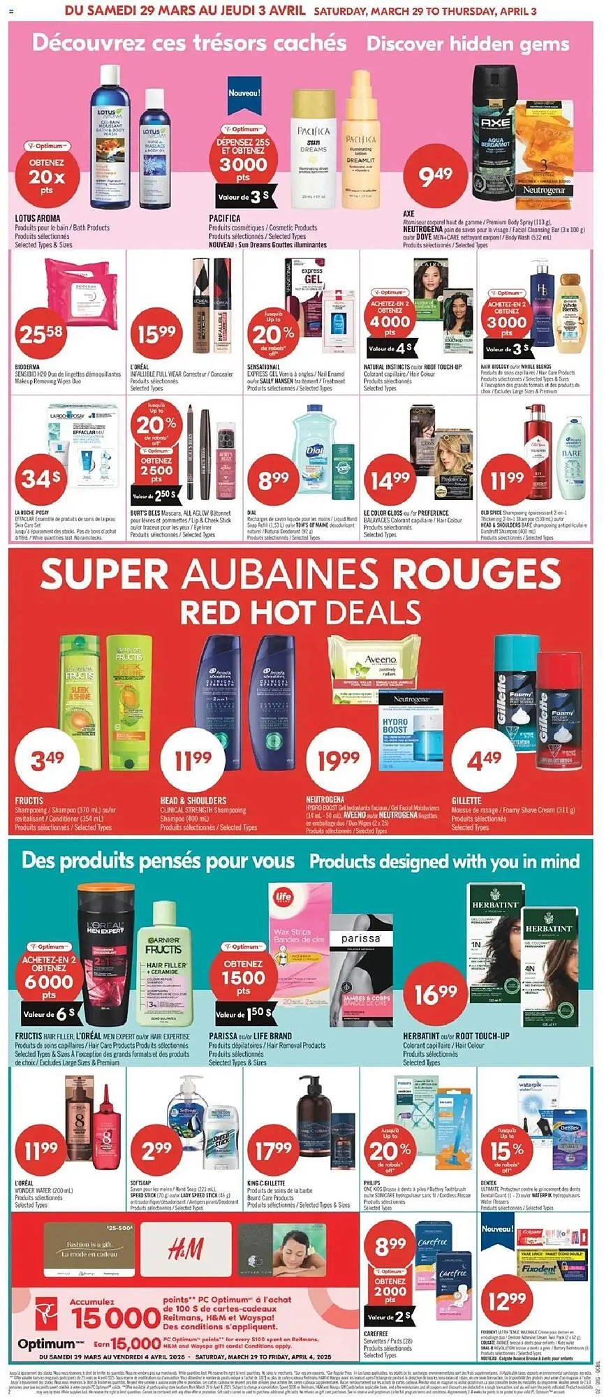 Pharmaprix flyer from March 29 to April 3 2025 - flyer page 14