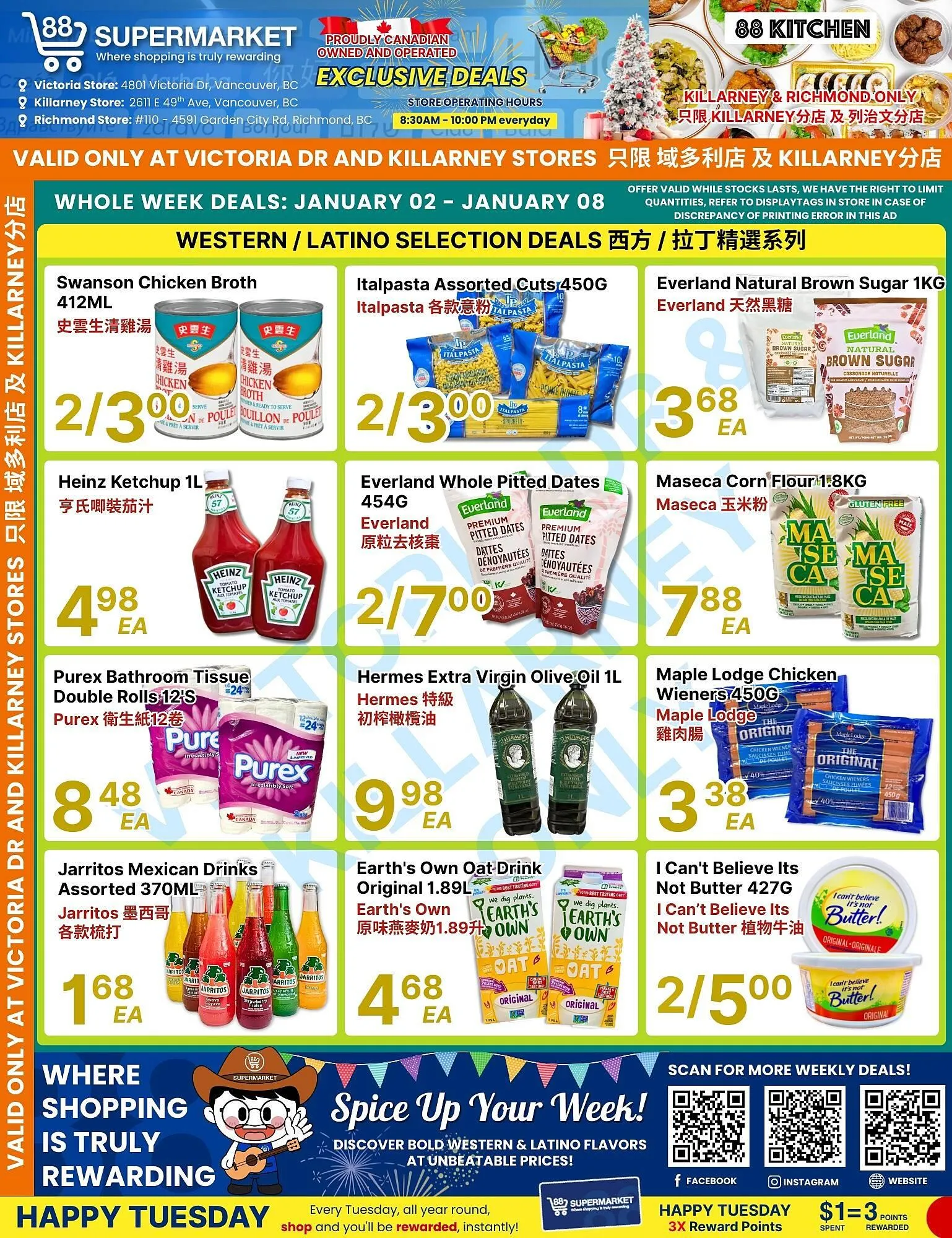 88 Supermarket flyer from January 2 to January 8 2026 - flyer page 2