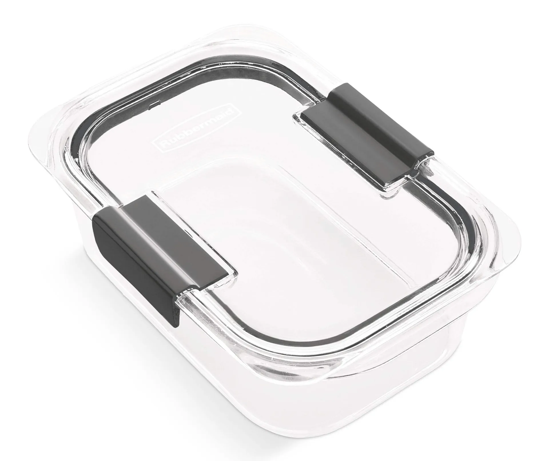 Rubbermaid Brilliance™ Rectangular Clear Leak-Proof Food Storage Container with Airtight Seal, 757-mL