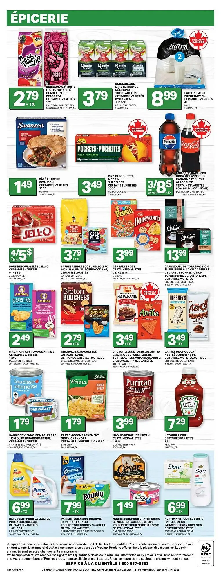 Axep flyer from January 1 to January 7 2026 - flyer page 4