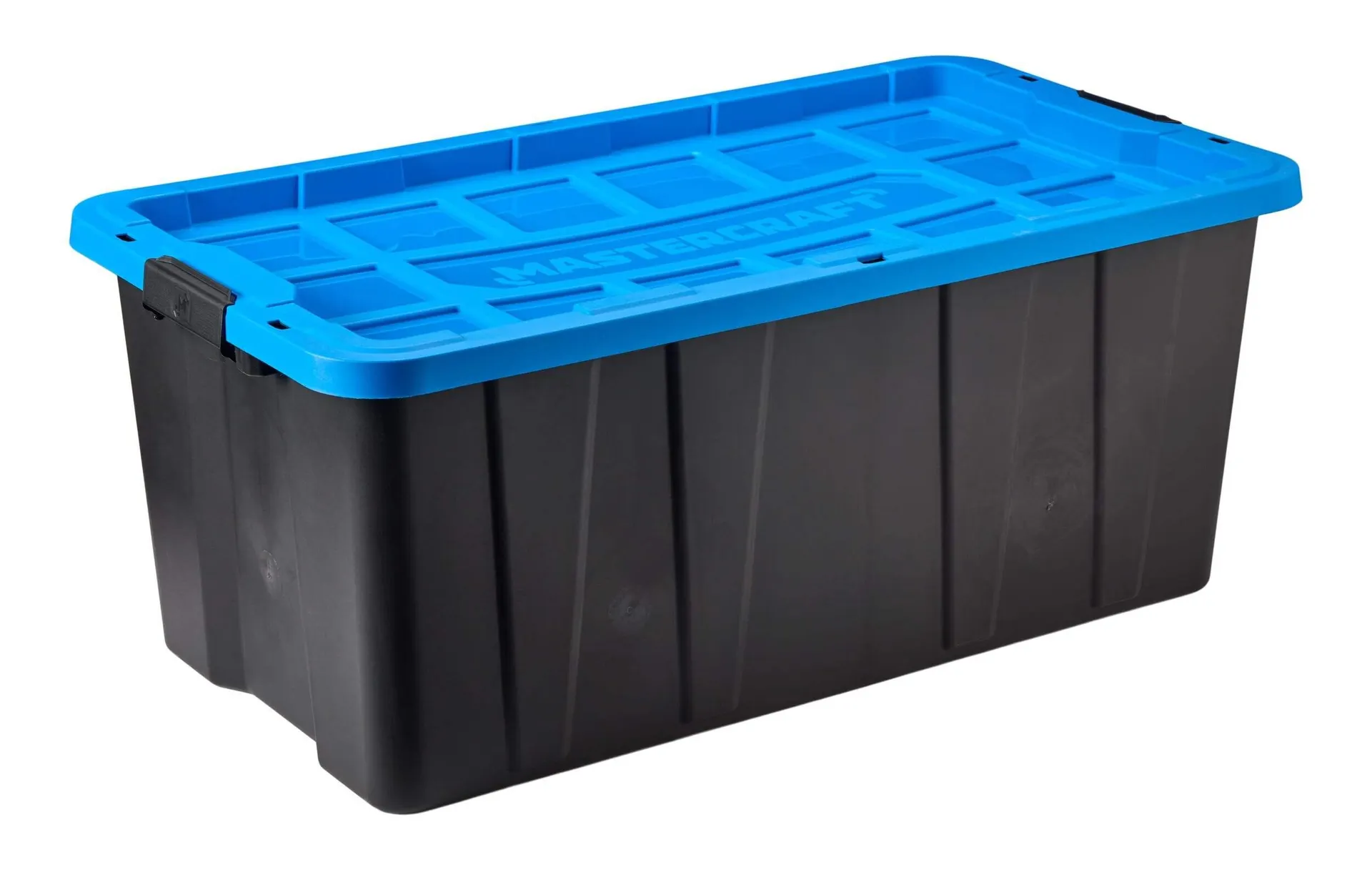 Mastercraft Heavy-Duty Easy Grip Latching Tote, 151.6-L