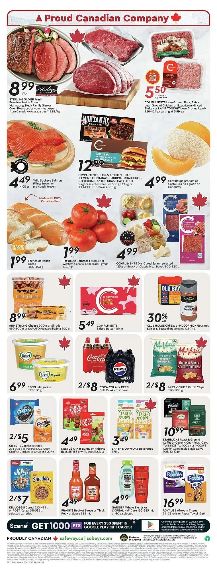 Safeway flyer from April 3 to April 17 2025 - flyer page 4