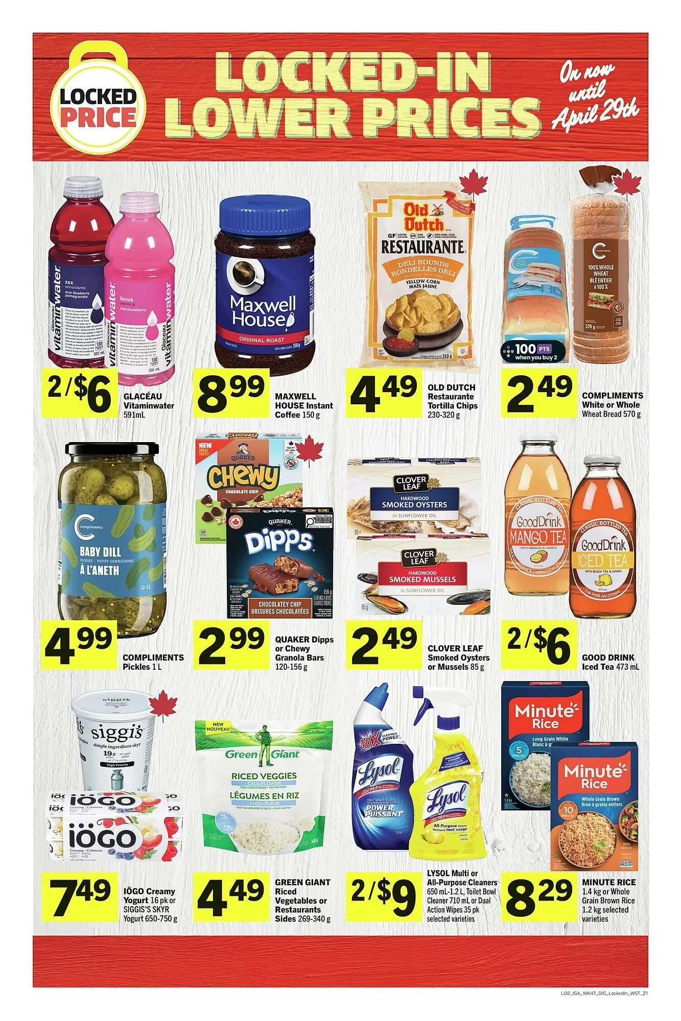IGA flyer from March 20 to March 27 2026 - flyer page 8
