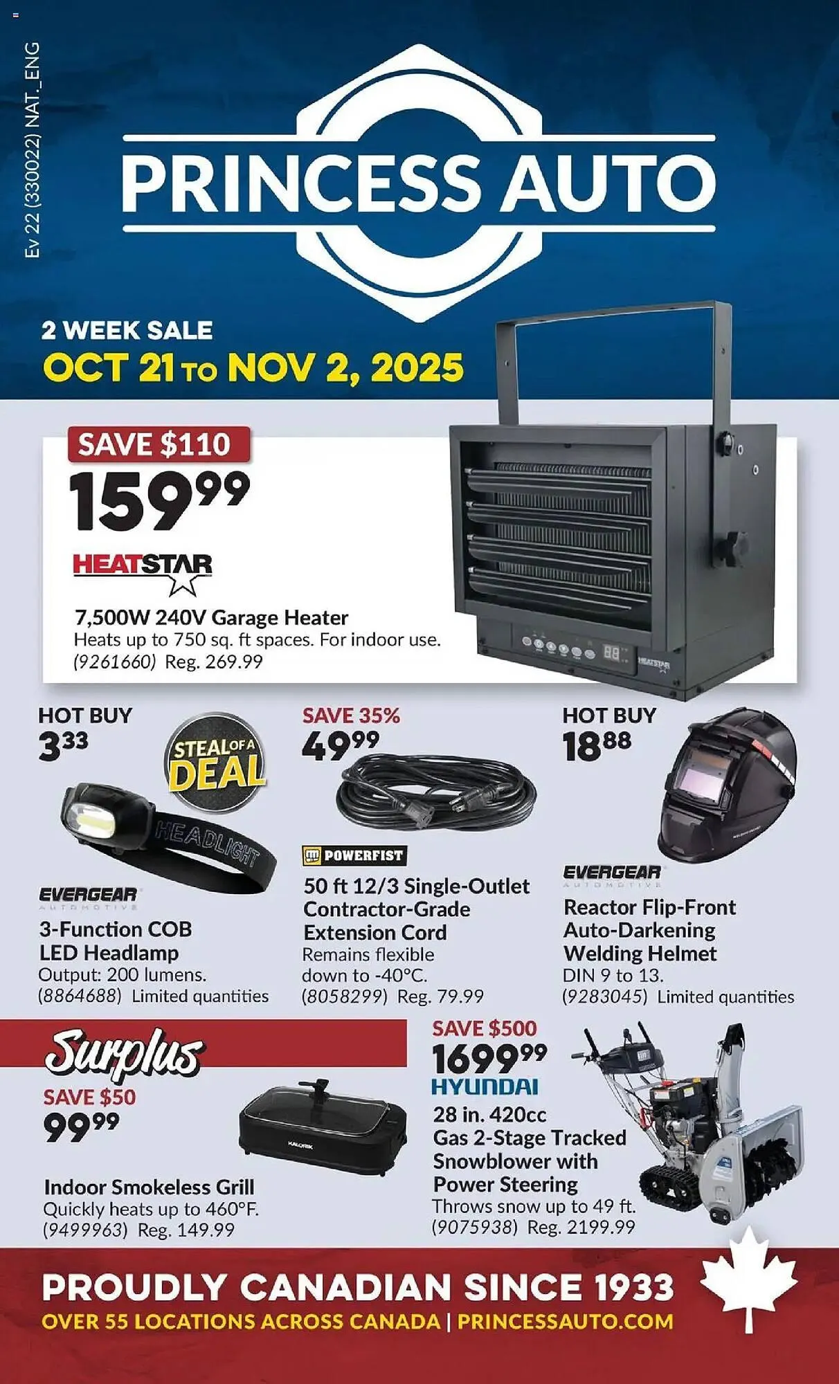 Princess Auto flyer from October 21 to November 2 2025 - flyer page 9