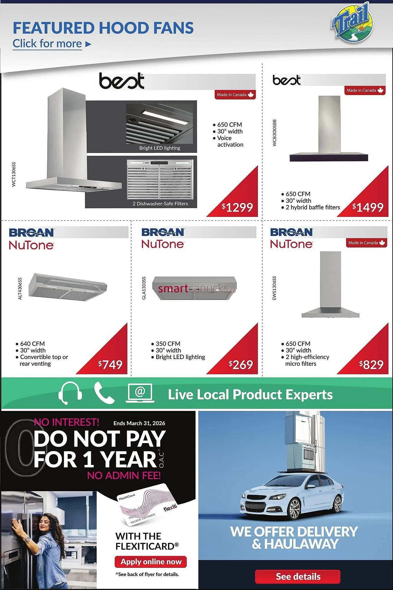 Trail Appliances flyer from March 19 to March 25 2026 - flyer page 5