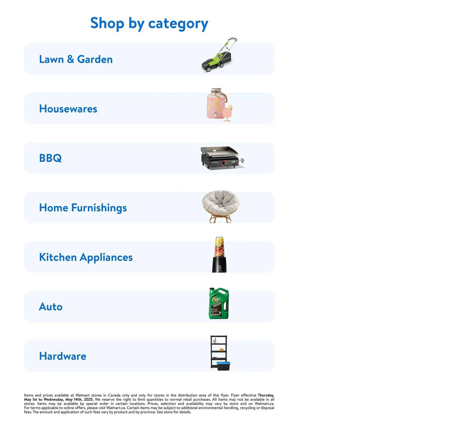 Walmart flyer from May 1 to May 14 2025 - flyer page 28