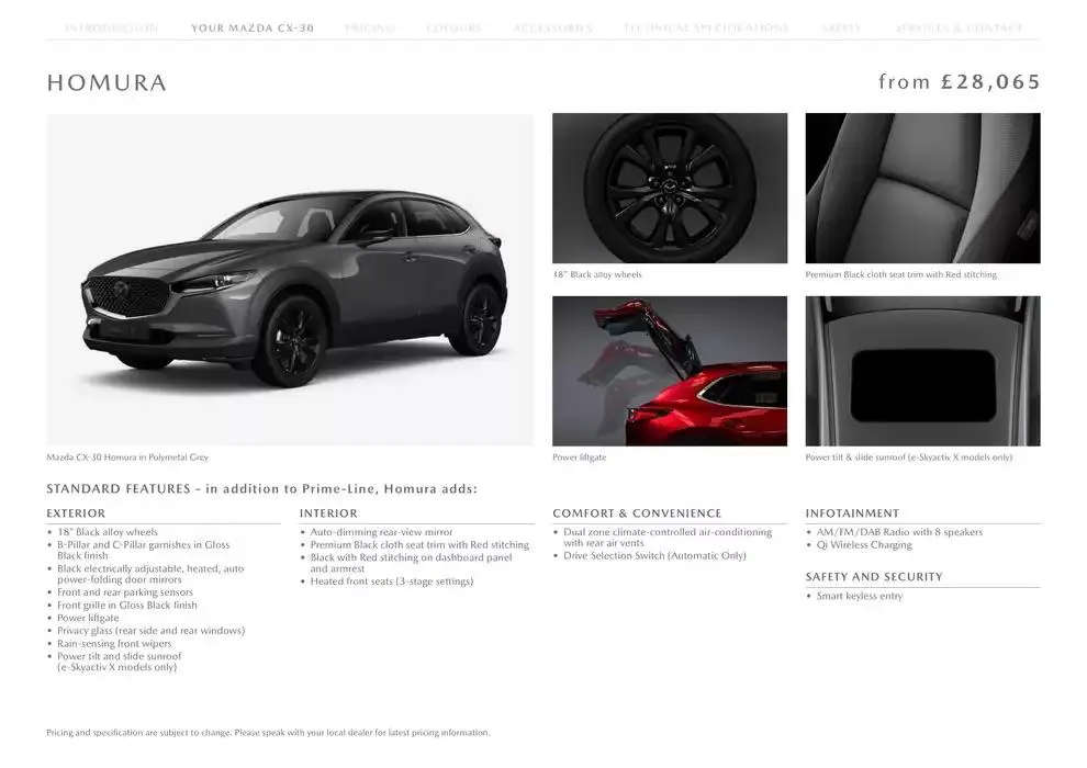 Mazda CX-30 from February 21 to February 21 2026 - flyer page 8