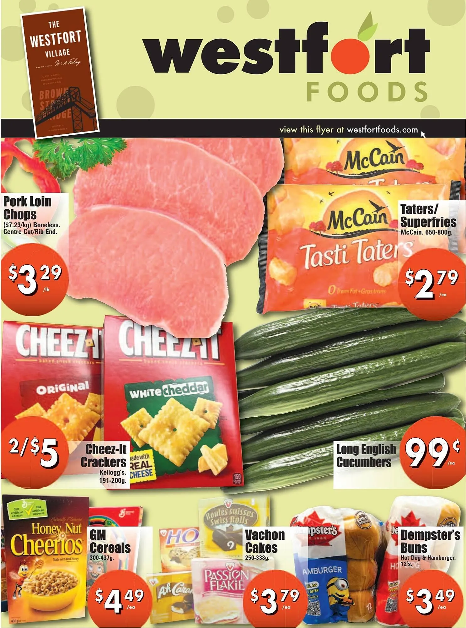 Westfort Foods flyer - 1