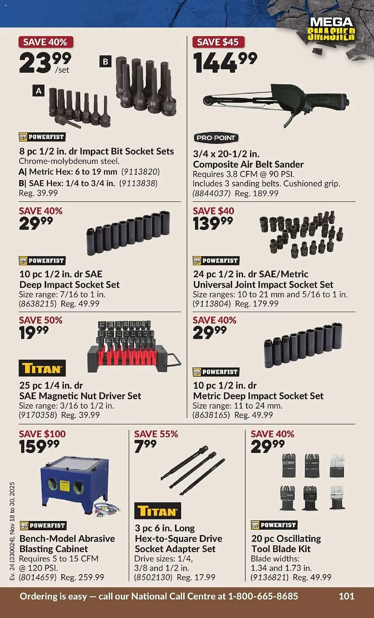 Princess Auto flyer from November 18 to December 1 2025 - flyer page 114