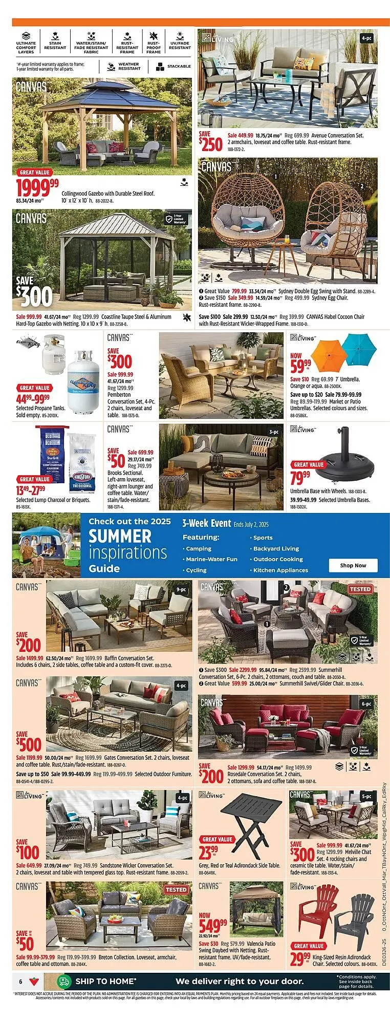 Canadian Tire flyer from June 19 to June 29 2025 - flyer page 6