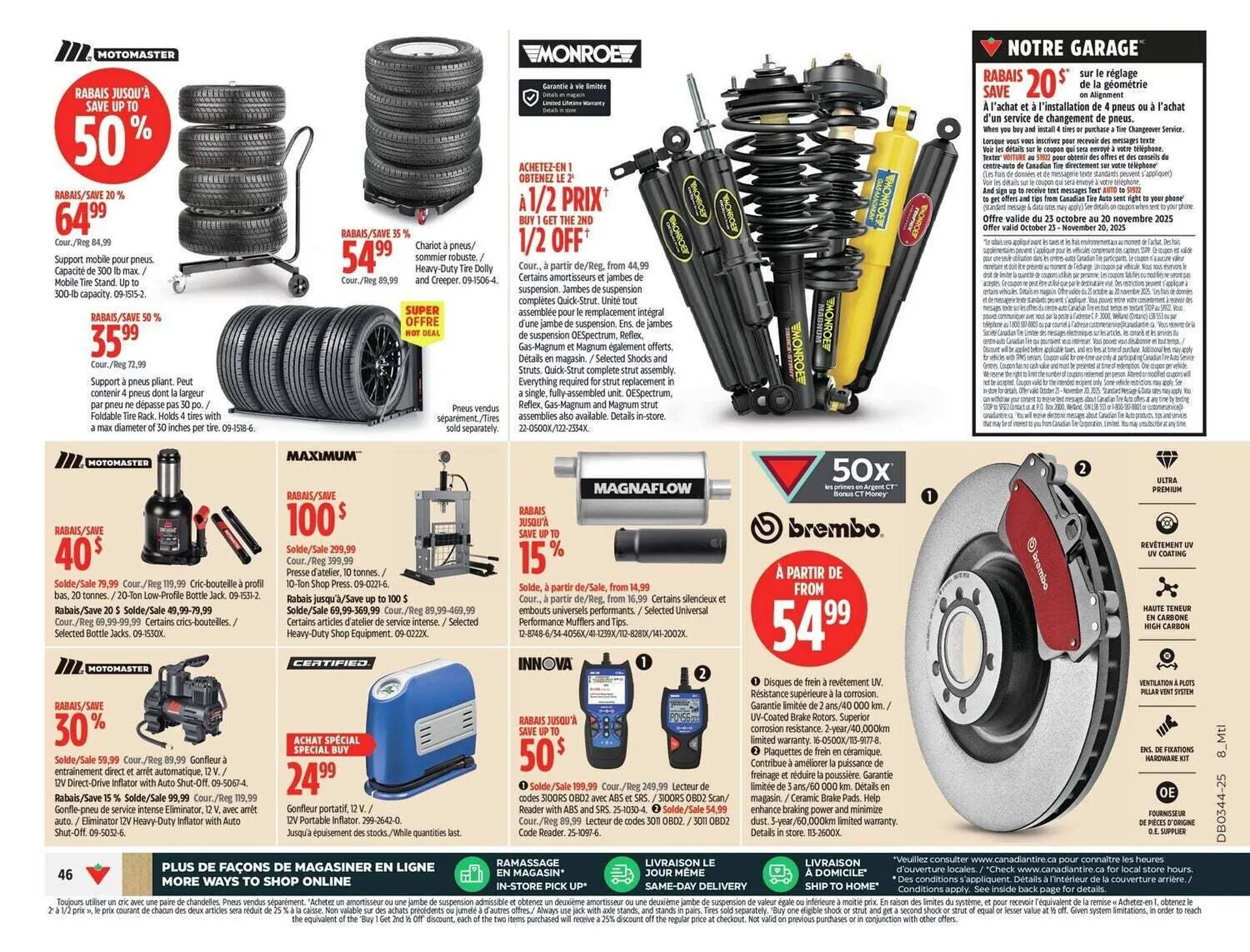 Canadian Tire flyer from October 23 to October 30 2025 - flyer page 55