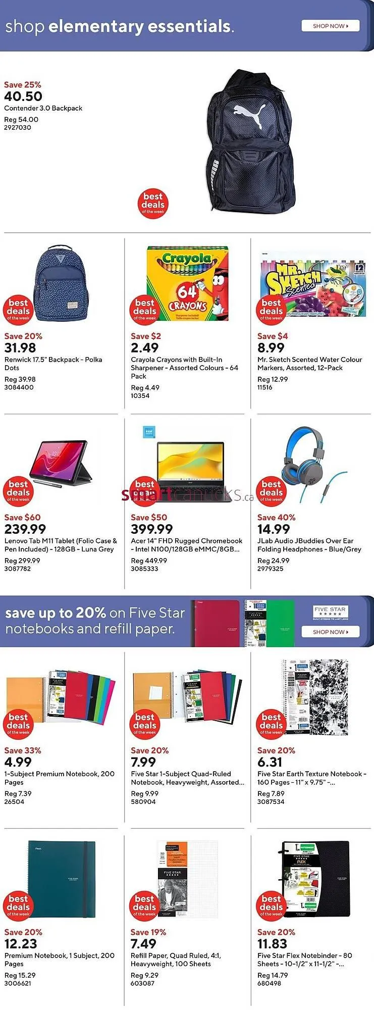 Staples flyer from August 15 to August 21 2024 - flyer page 5