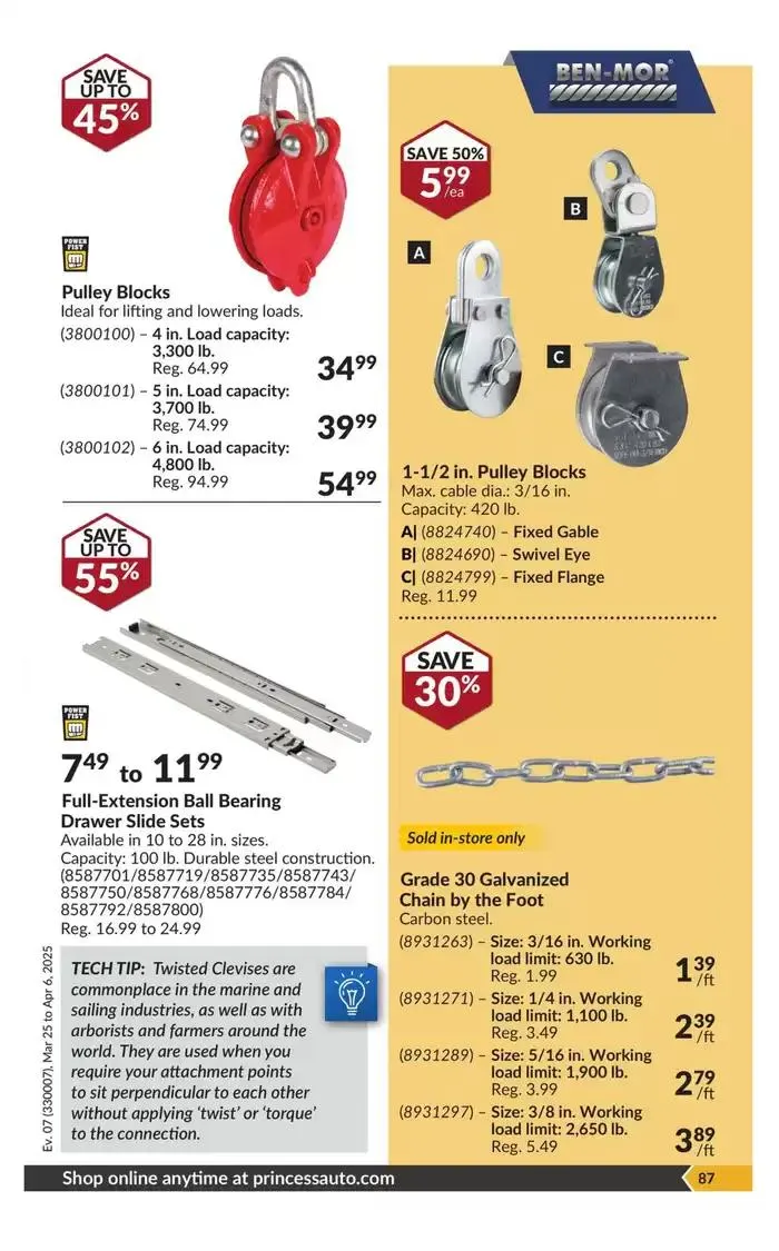 National Sale from March 25 to April 6 2025 - flyer page 92