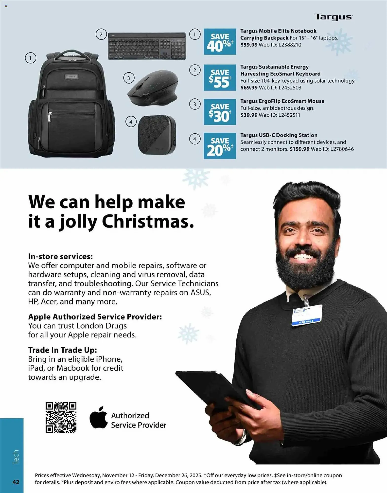 London Drugs flyer from November 12 to December 27 2025 - flyer page 42