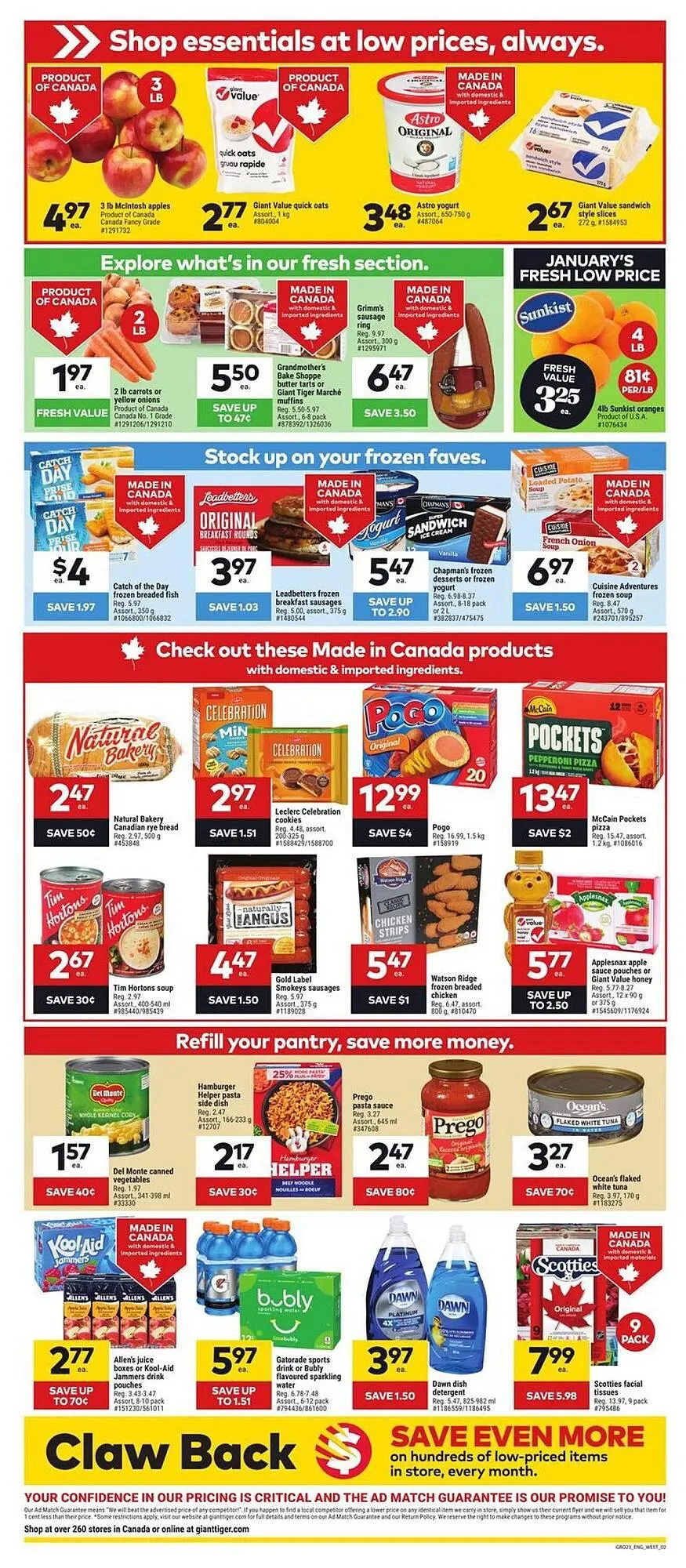 Giant Tiger flyer from January 7 to January 13 2026 - flyer page 2