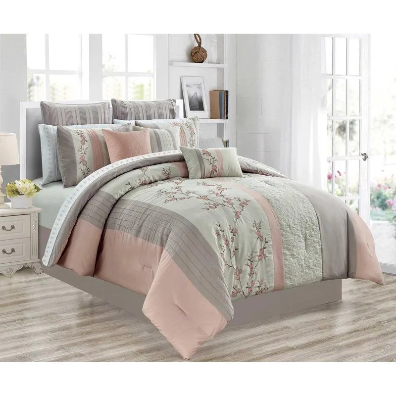 Floral Comforter Set