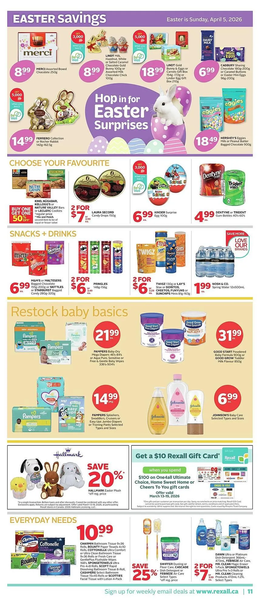 Rexall flyer from March 13 to March 20 2026 - flyer page 16