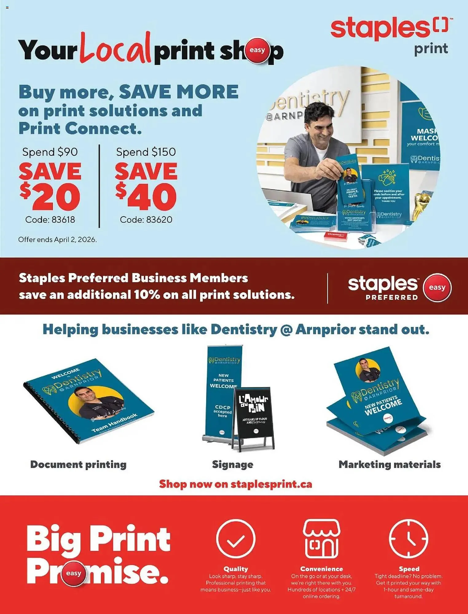 Staples flyer from March 6 to March 20 2026 - flyer page 17