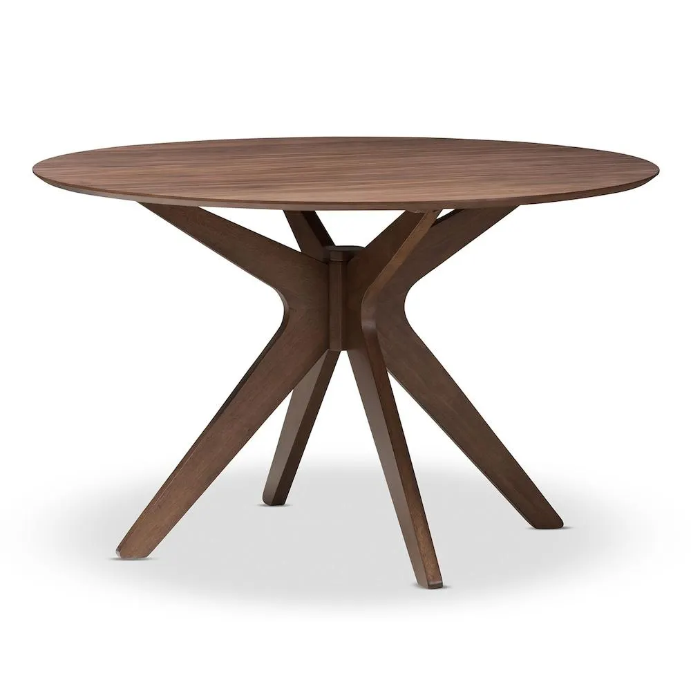 Monte Dining Table in Walnut Brown
