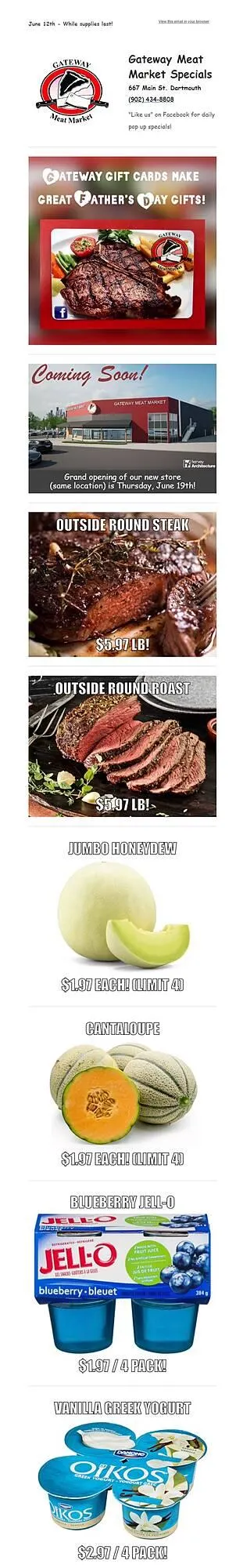 Grocery Gateway flyer - 1