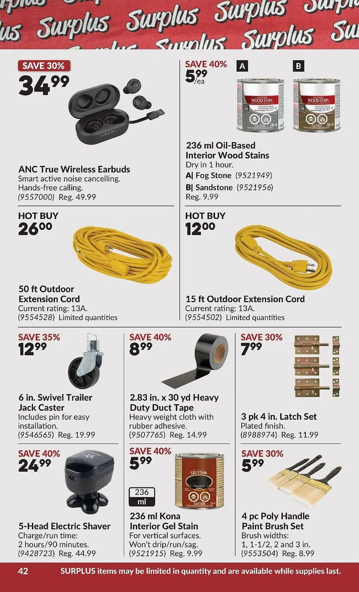 Princess Auto flyer from March 24 to April 6 2026 - flyer page 50