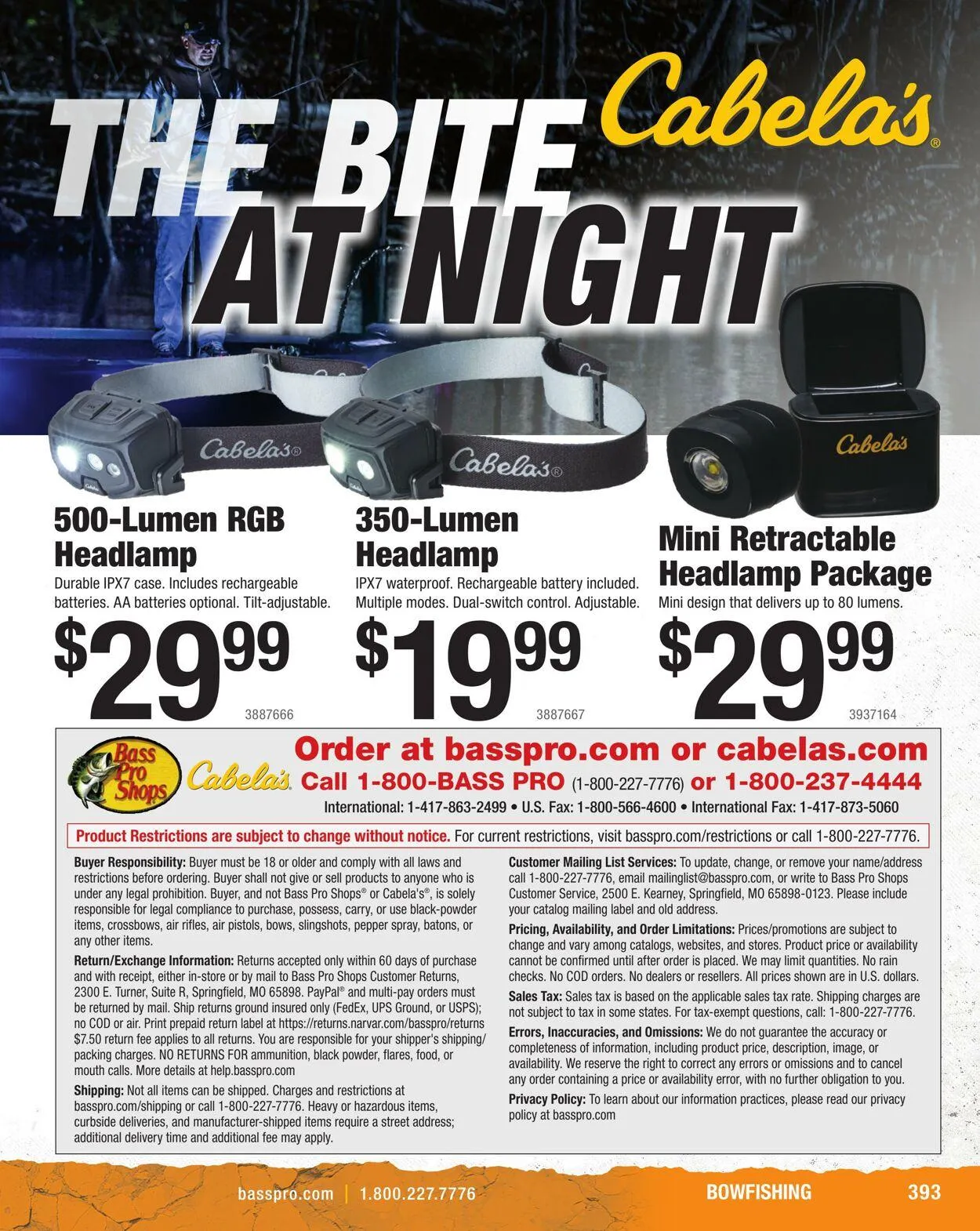 Bass Pro Current flyer from April 7 to April 21 2025 - flyer page 393