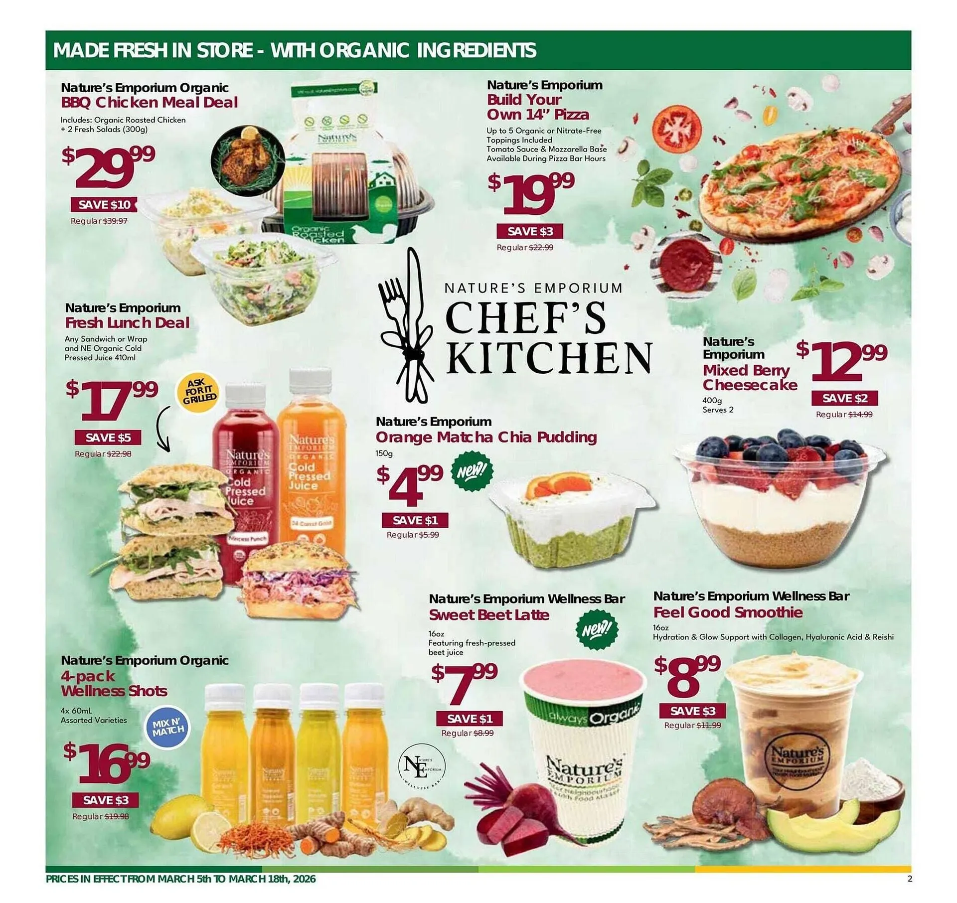 Nature's Emporium flyer from March 5 to March 12 2026 - flyer page 2