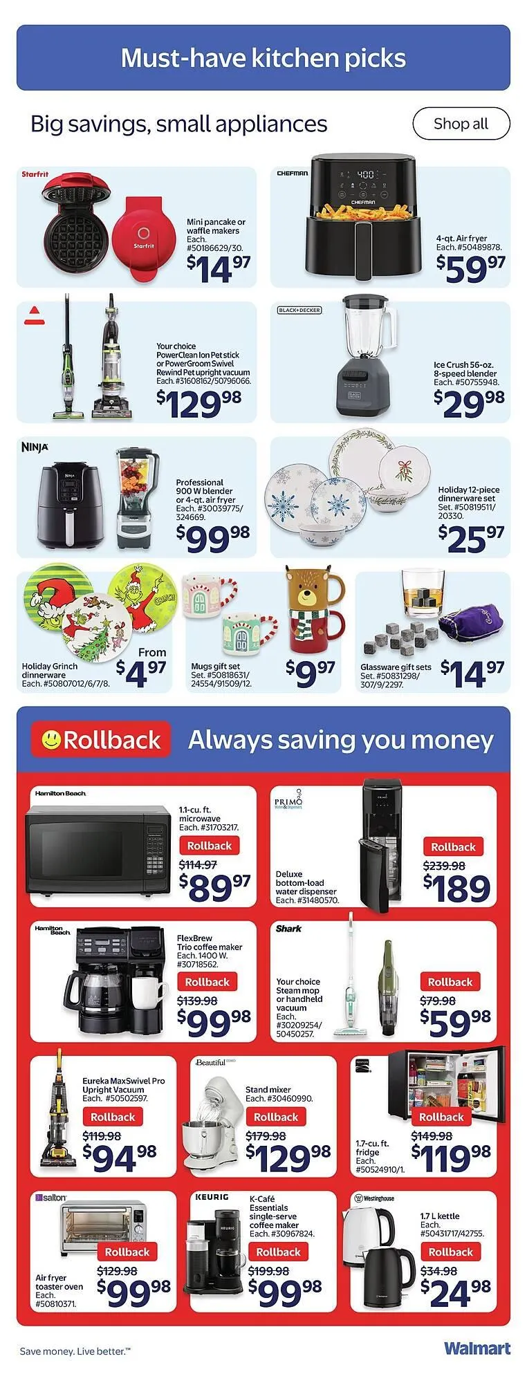 Walmart flyer from November 6 to November 13 2025 - flyer page 10