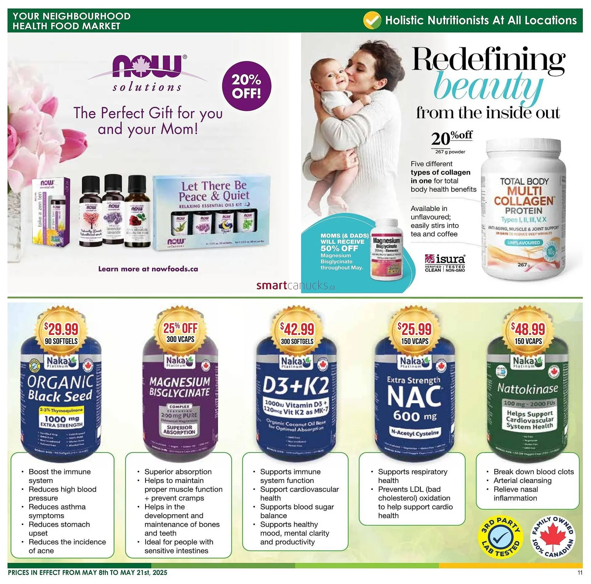 Nature's Emporium flyer from May 9 to May 15 2025 - flyer page 11