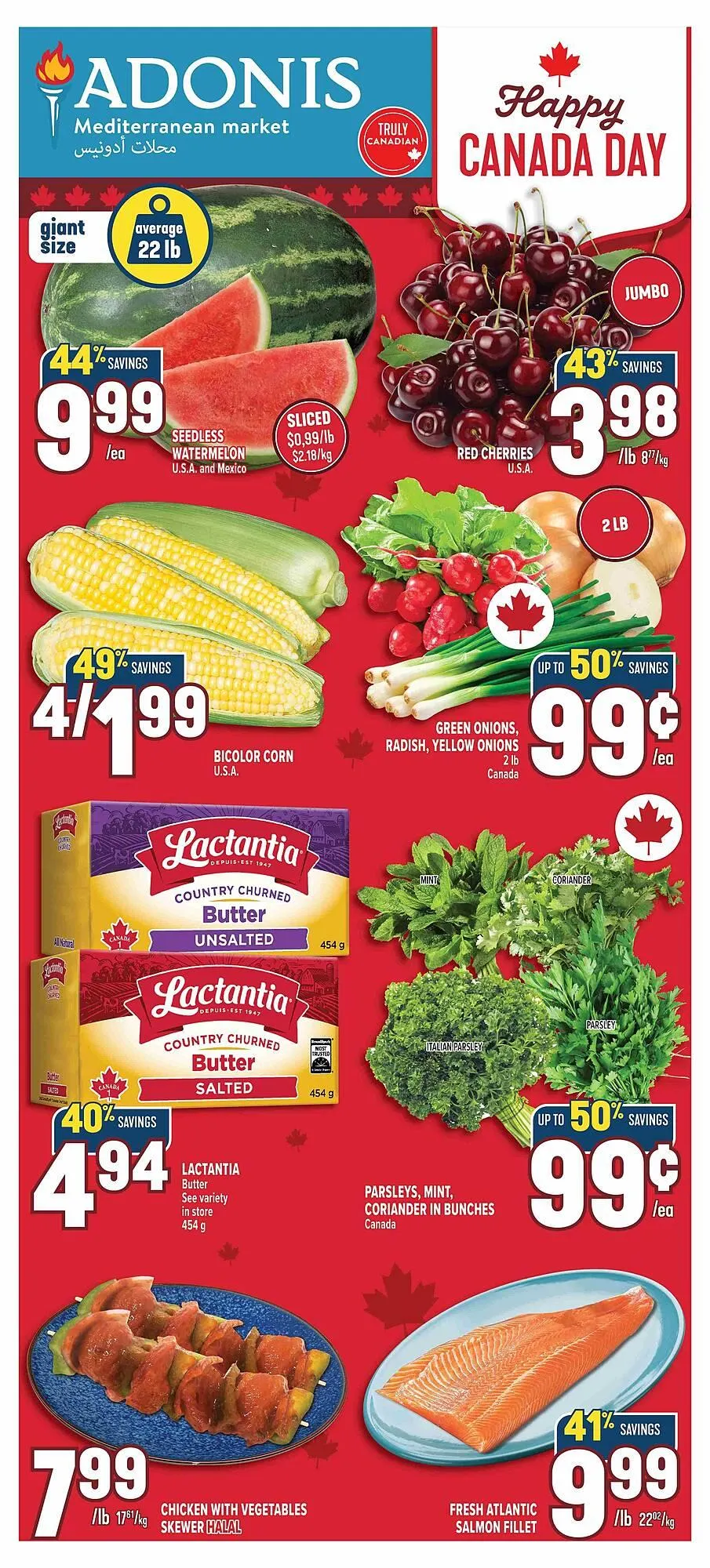 Marché Adonis flyer from June 26 to July 3 2025 - flyer page 1