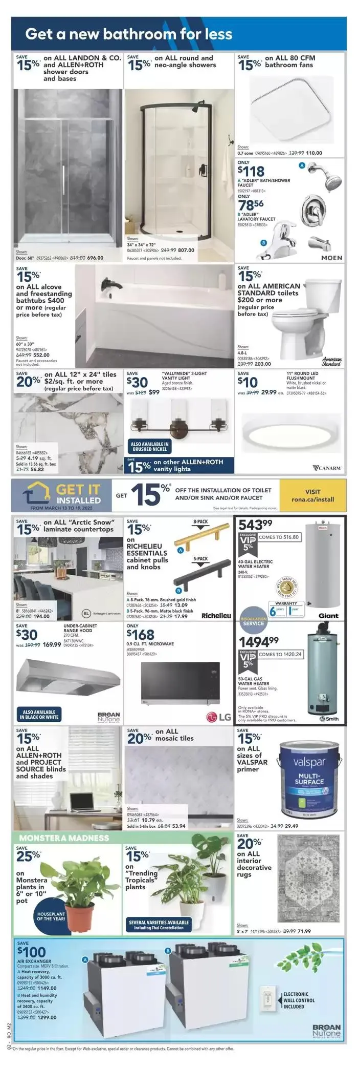 RONA Weekly ad from March 13 to March 19 2025 - flyer page 4