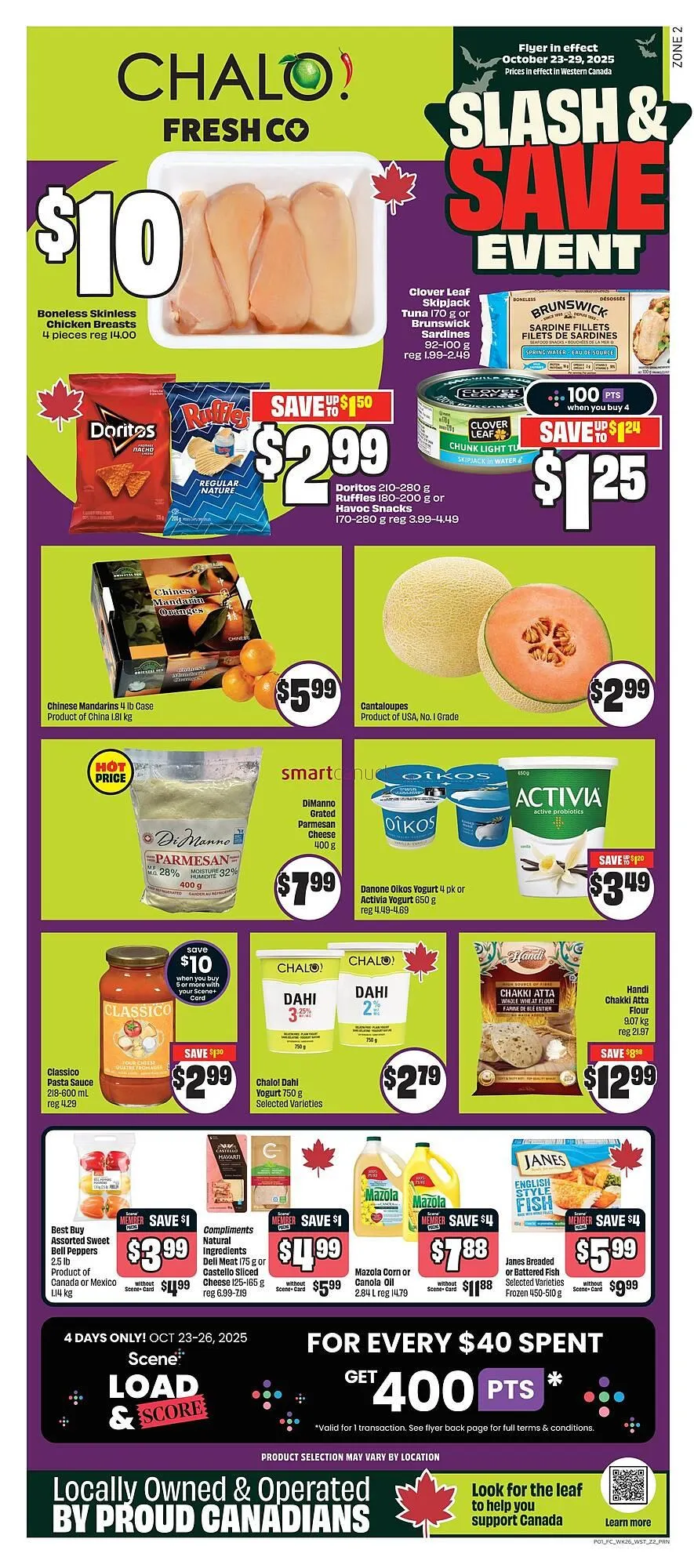 FreshCo flyer from October 23 to October 29 2025 - flyer page 1