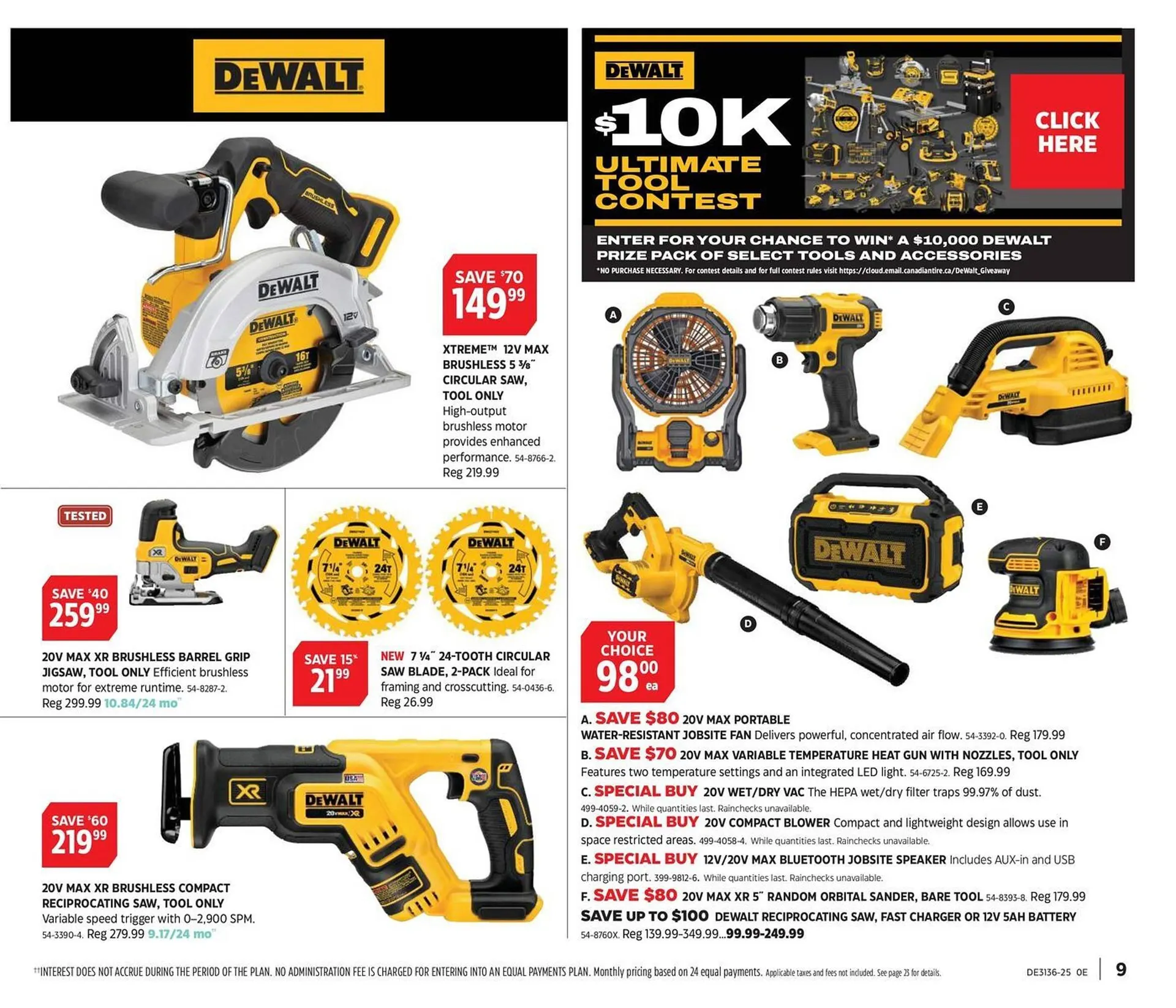 Canadian Tire flyer from August 27 to September 17 2025 - flyer page 9