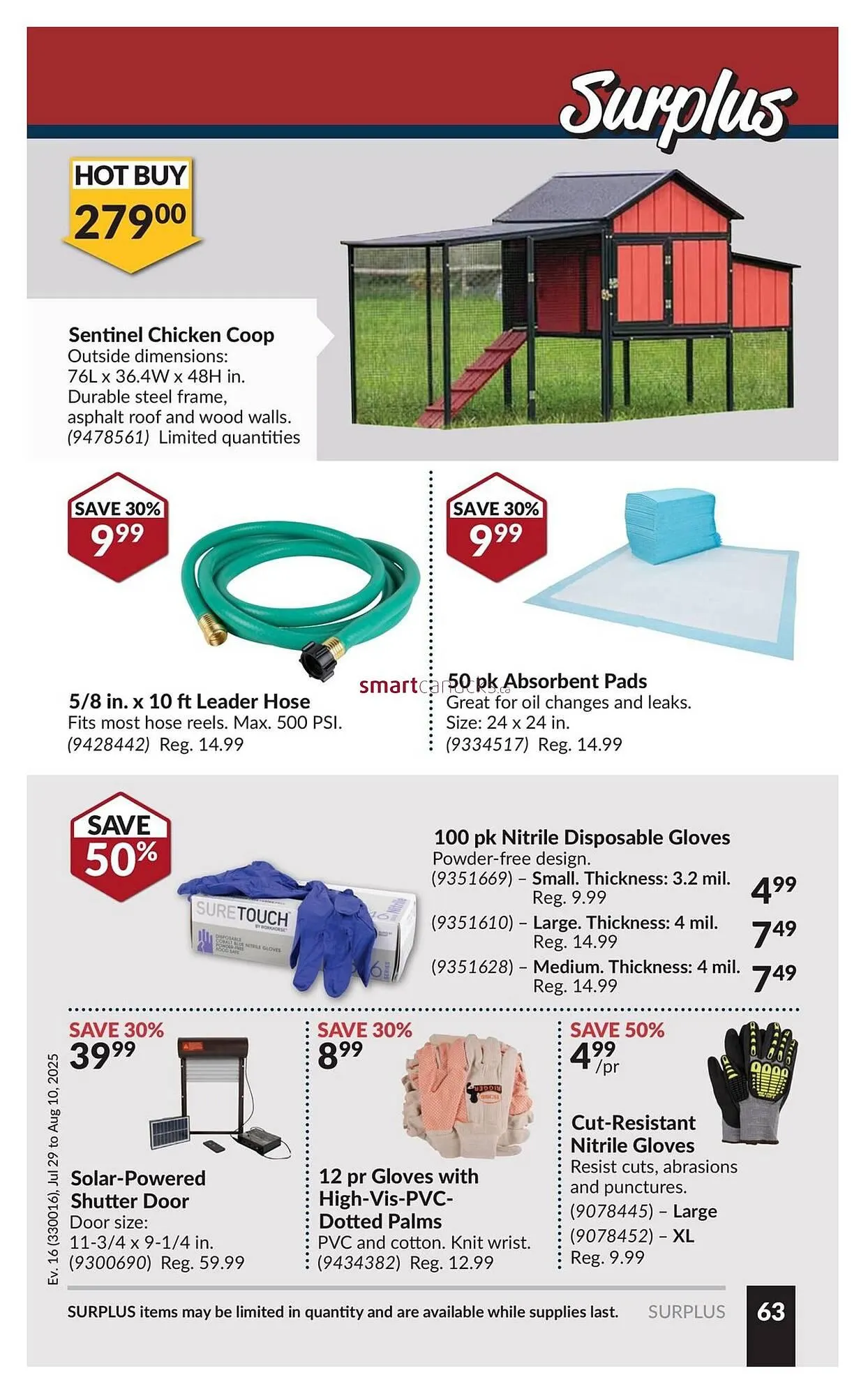 Princess Auto flyer from July 24 to July 30 2025 - flyer page 70