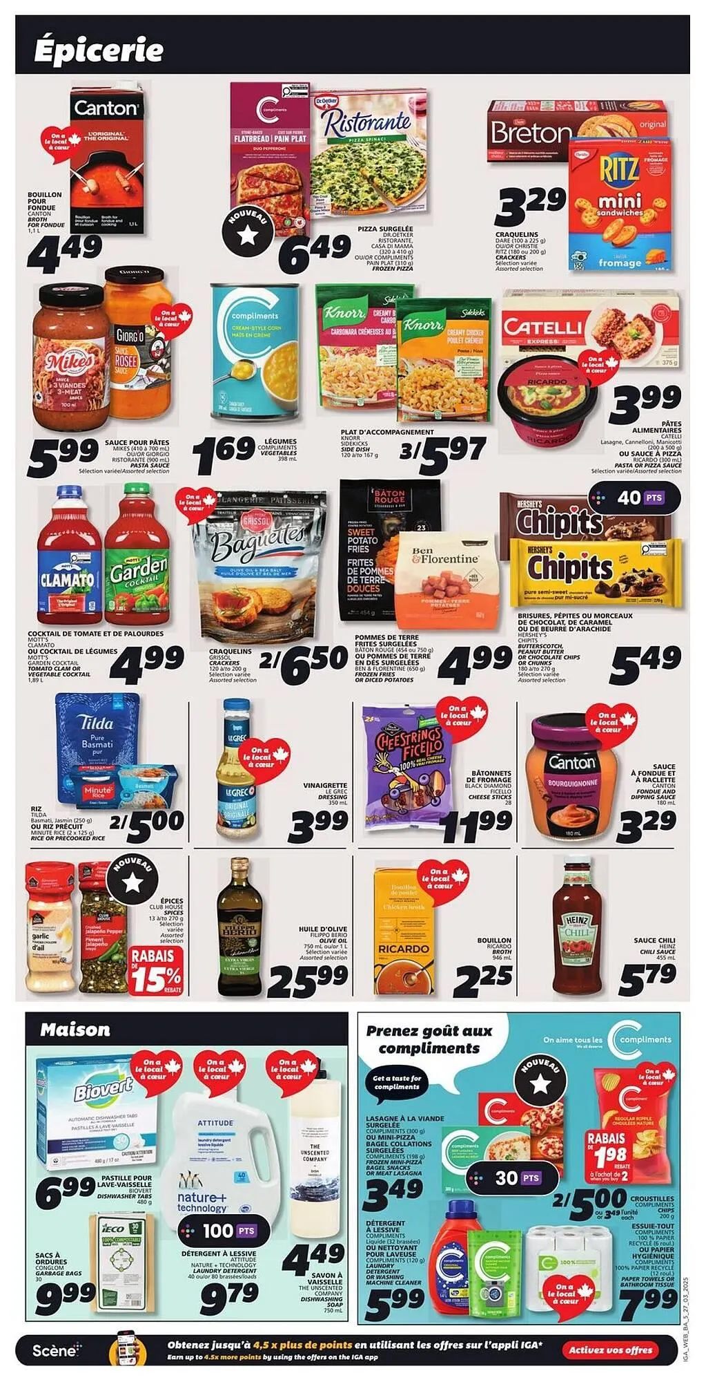 IGA flyer from March 27 to April 2 2025 - flyer page 9